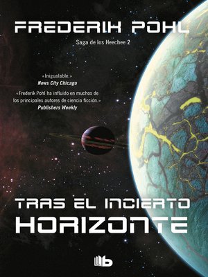 cover image of Tras el incierto horizonte (La Saga de los Heechee 2)